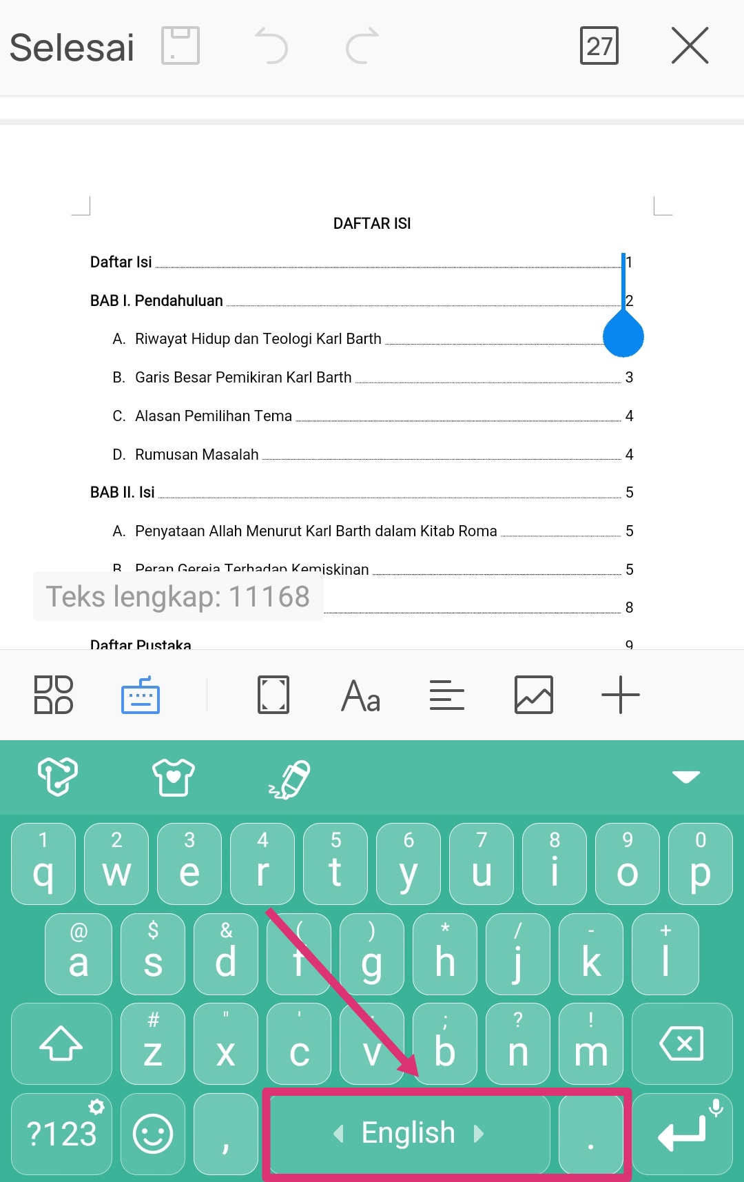 Cara Membuat Daftar Isi Di Wps Office Blogger Toraja