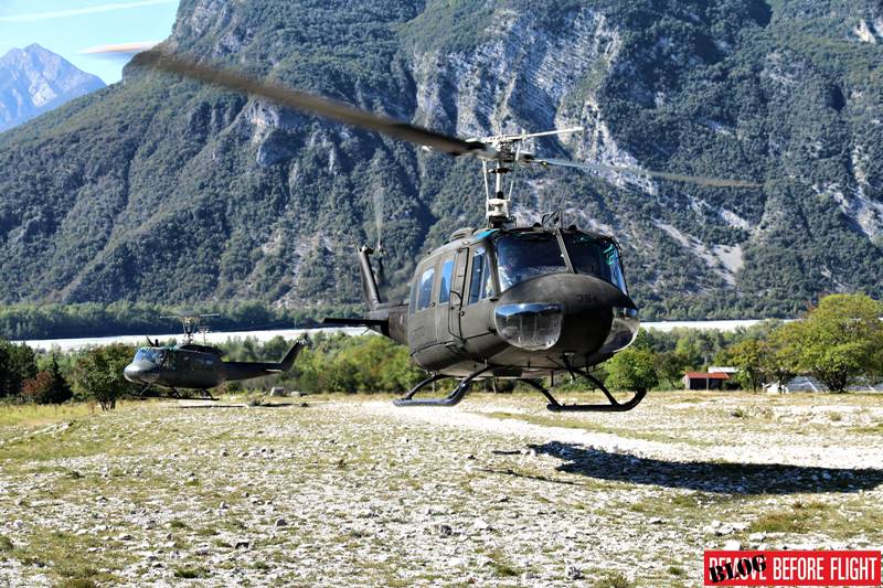 Italian Army 5th Rigel Regiment says goodbye to venerable AB205