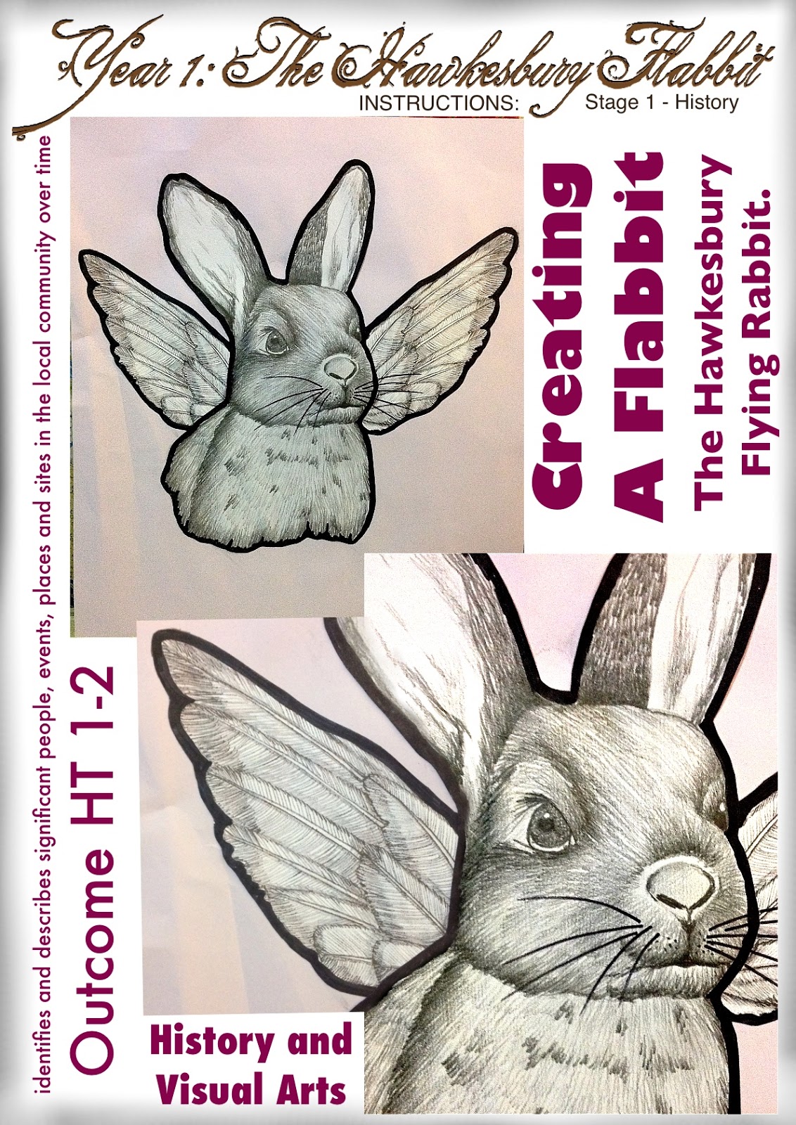 INSTRUCTIONS FOR MAKING A FLABBIT - Stage 1, Year 1, Local History of ...