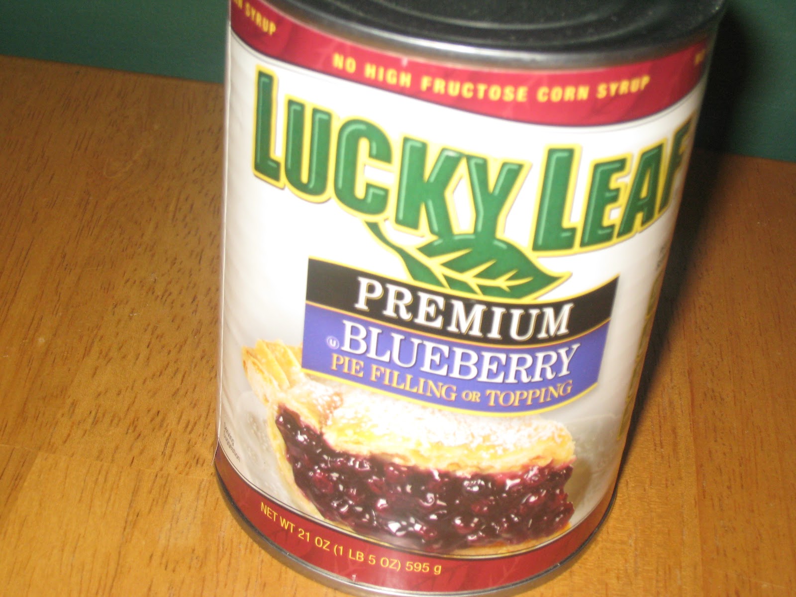 Susan's Disney Family Lucky Leaf pie filling Blueberry Cobbler