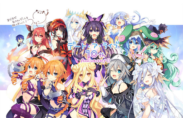 10th Anniversary Video of Novel & PV Teaser Date a Live IV Revealed