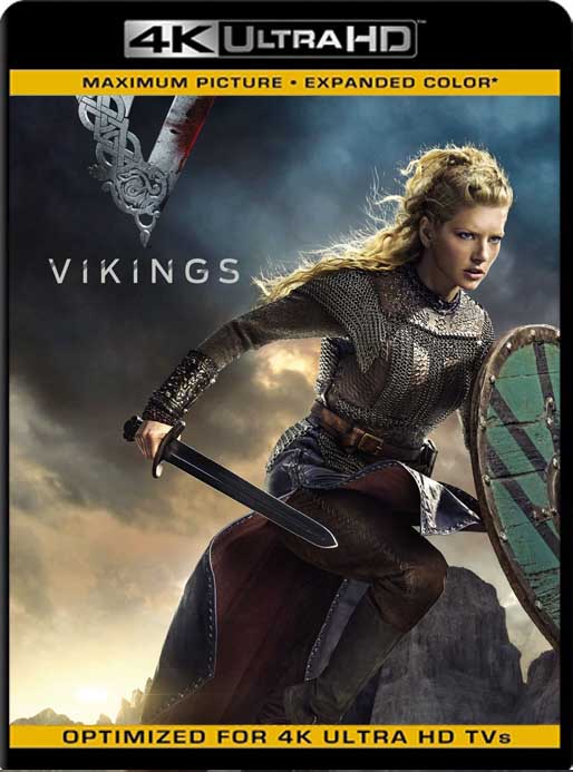 Vikingos Temporada 1-2-3-4 Ultra HD 4K 2160p UHD [HDR] Latino [GoogleDrive] 