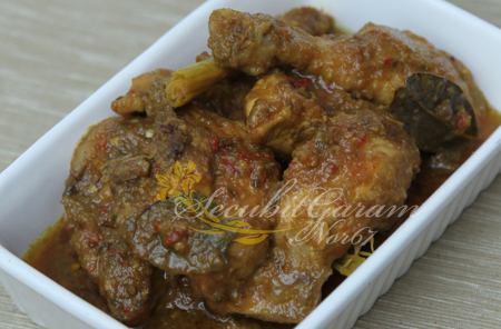 Resepi Ayam Masak Merah Yatie Kitchen Resepi Book K