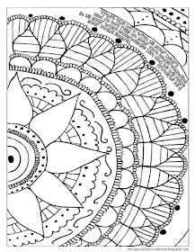 doodle drawing with Proverbs 3:5-6 on adult coloring page