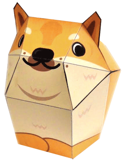 Doge Papercraft