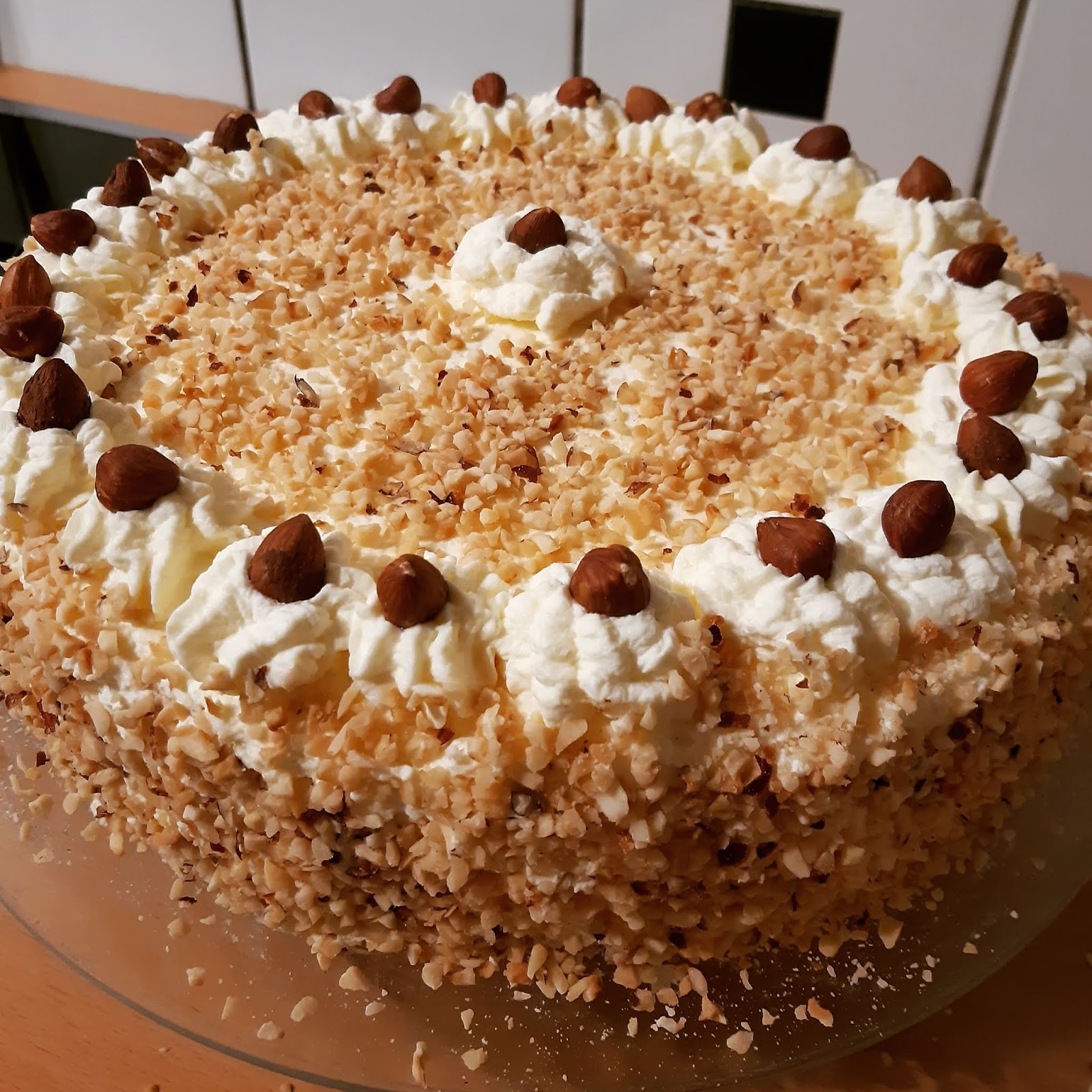 Nuss Sahne Torte