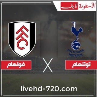 مشاهدة مباراة توتنهام وفولهام بث مباشر الآن بث مباشر مباراة توتنهام وفولهام في الدوري