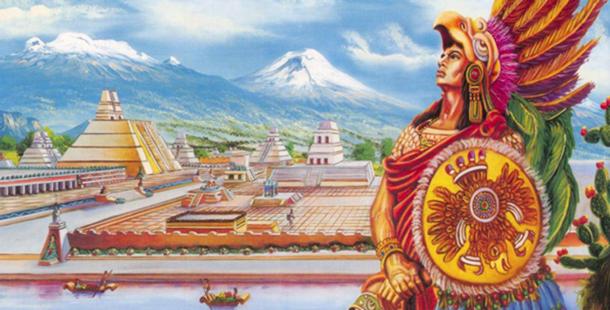 La città perduta di Aztlan leggendaria patria degli Aztechi