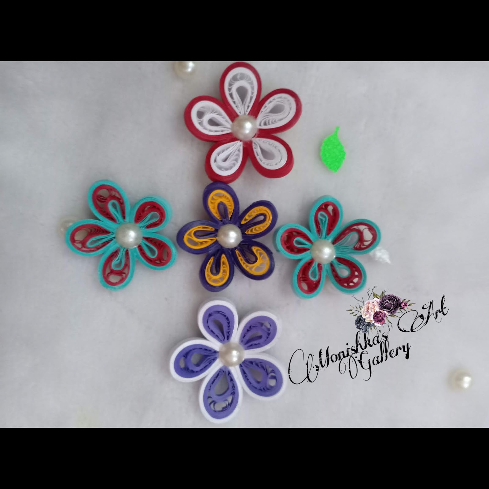 Monishka's Art Gallery Quilling Malaysian Flower