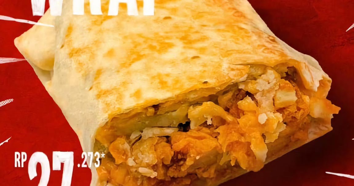 KFC Crispy Wrap Menu Baru Harga mulai Rp 27.273 scanharga