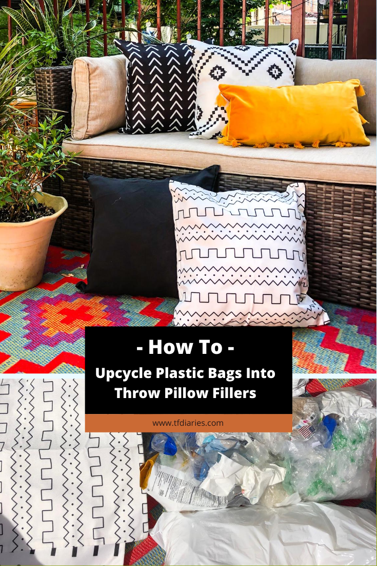 Here's An Easy and Inexpensive Way To Upcycle Your Plastic Bags and