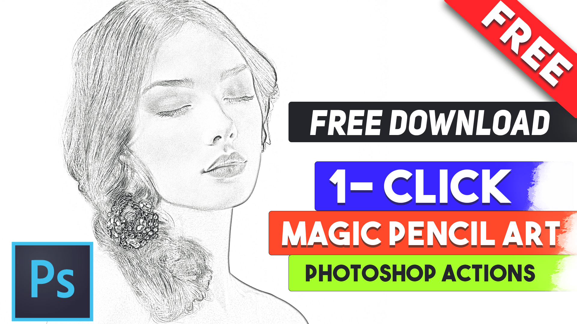 Download Free Pencil Brush Photoshop Collection