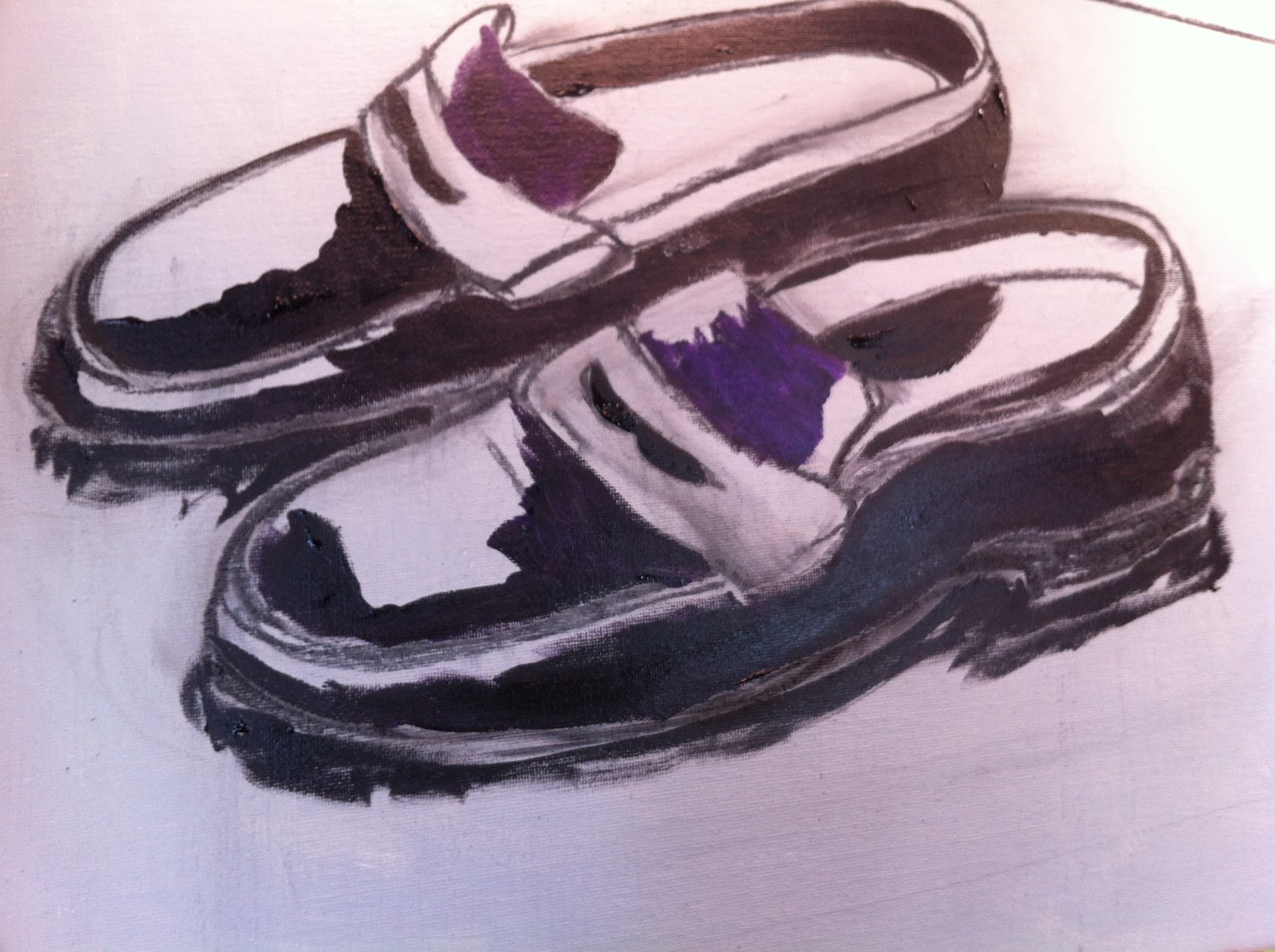 The Vincent Project I begin with a black velvet painting...