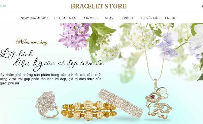 [Share] - Giao diện Bracelet Store
