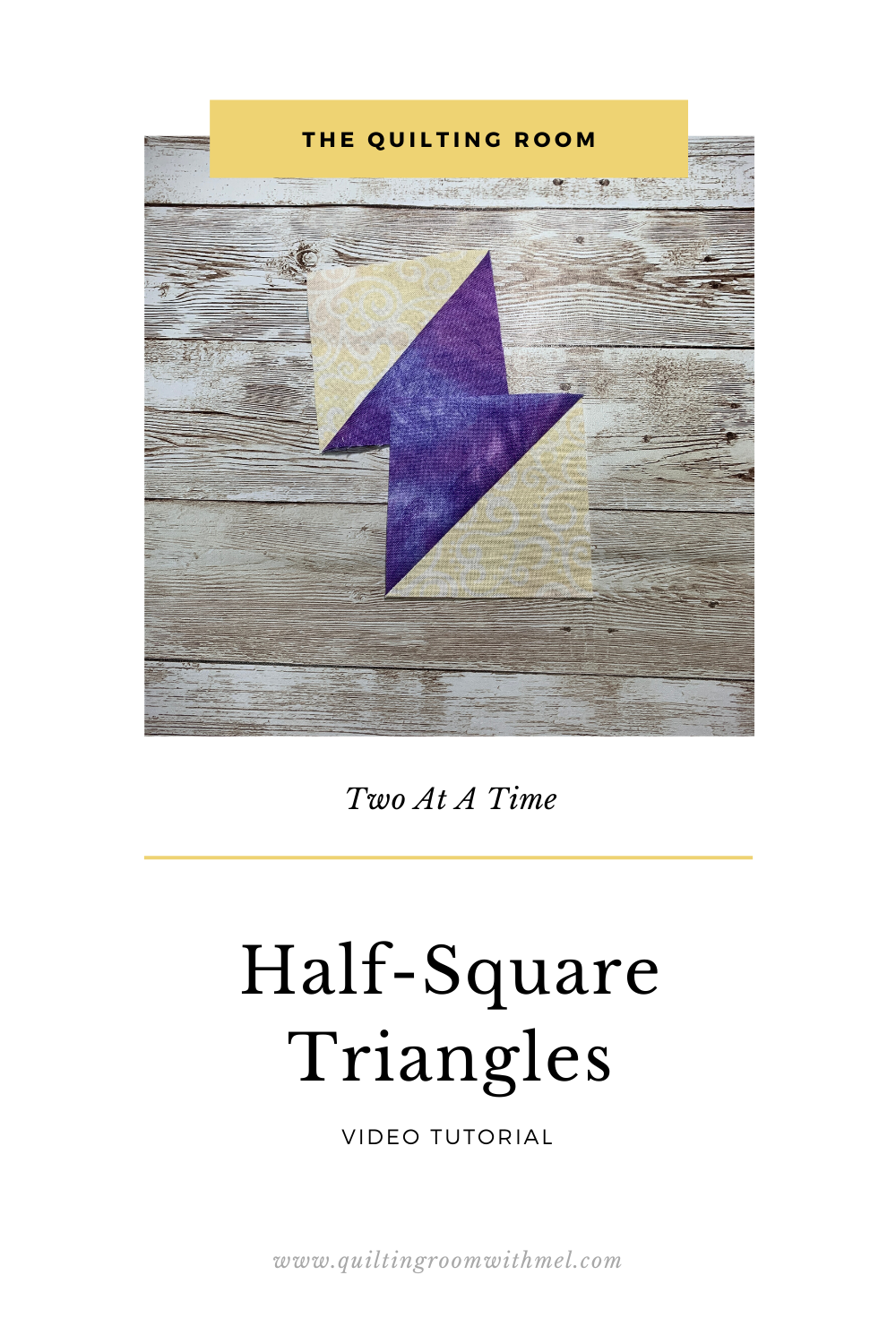 HALF-SQUARE TRIANGLES, TWO AT A TIME MATH EXPLAINED - MAKE THEM ANY SIZE