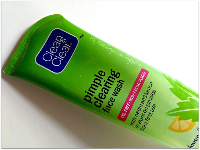 Clean-and-Clear-Pimple-Clearing-Face-Wash-Review