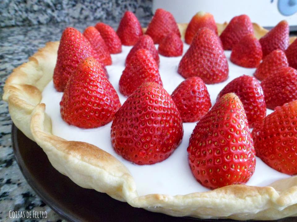 Tarte de morango morango