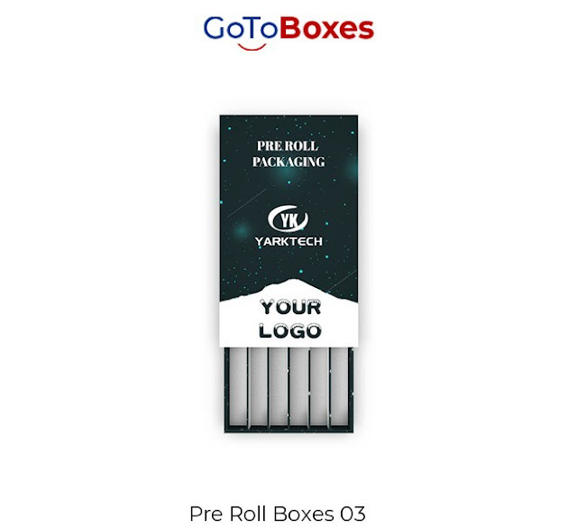 Pre Roll Packaging is the key tool to preserve the product and is used for advertisement purposes. Thus, get perfect discount deals on Pre Rolled Packaging to attract customers at GoToBoxes.