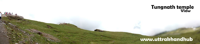 तुंगनाथ मंदिर मार्ग से दृश्य View from Tungnath temple