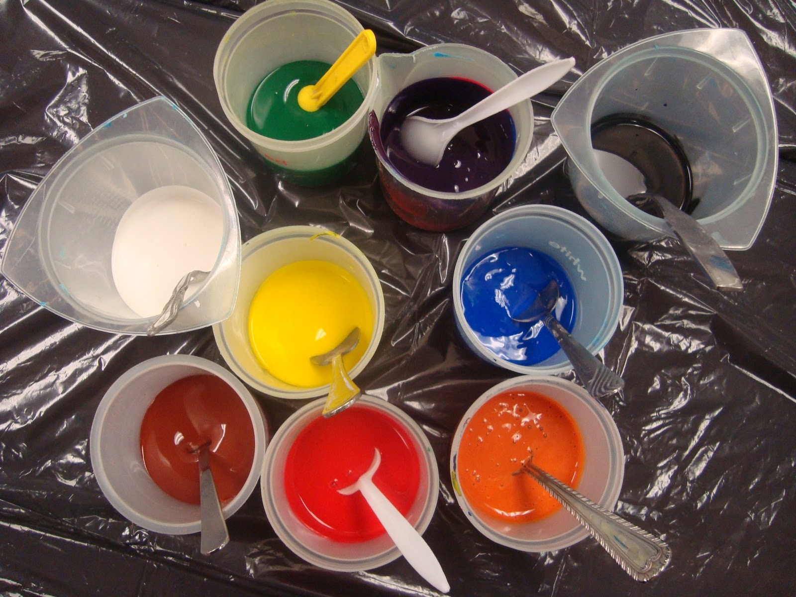 Joyful Learning in the Early Years Paint Palettes and Colour Mixing