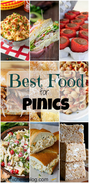 Best picnic foods! Love everything on this list! yum!