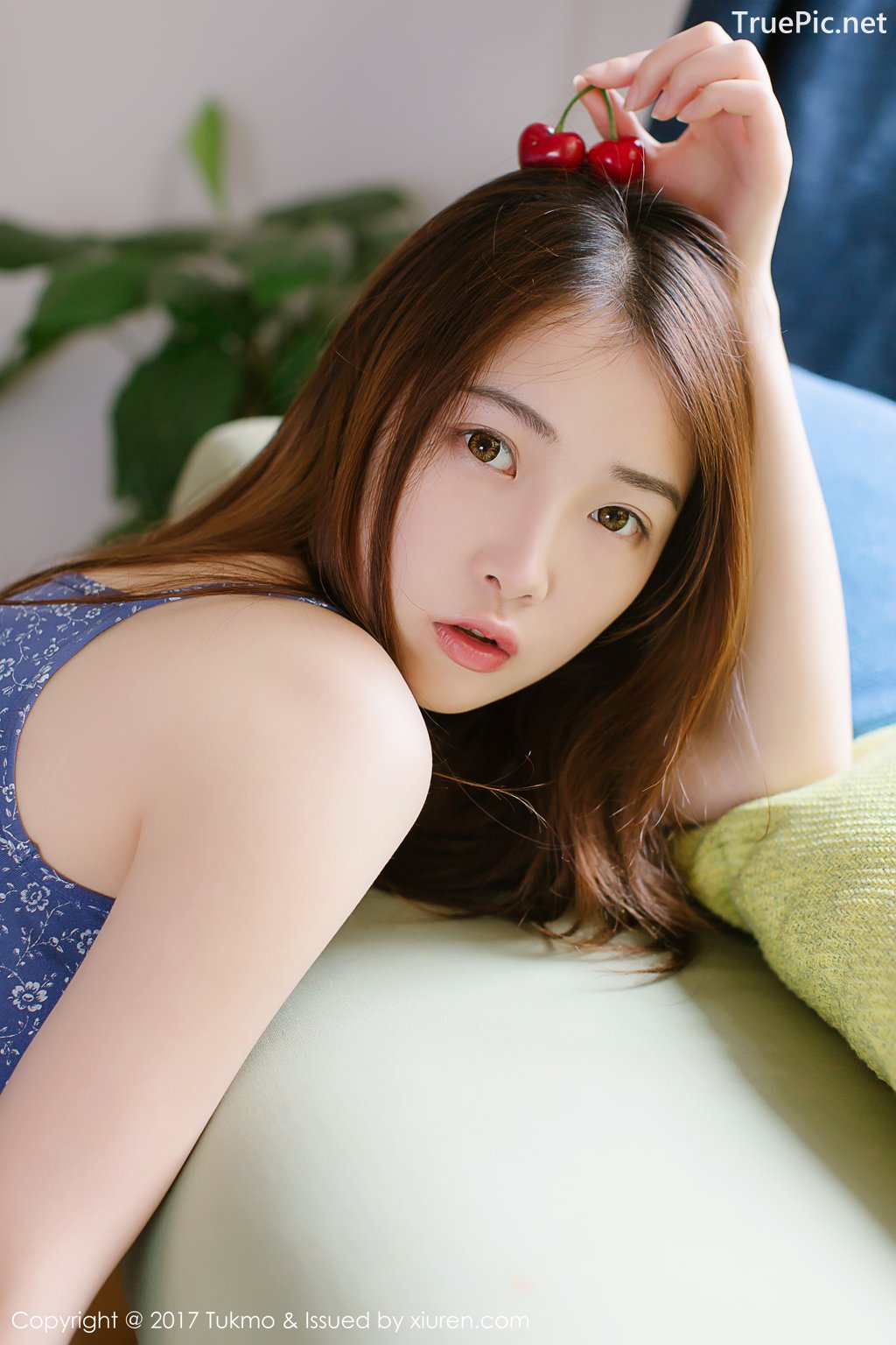 Image-Tukmo-Vol-096-Model-Mian-Mian-绵绵-Cute-Cherry-Girl-TruePic.net- Picture-7