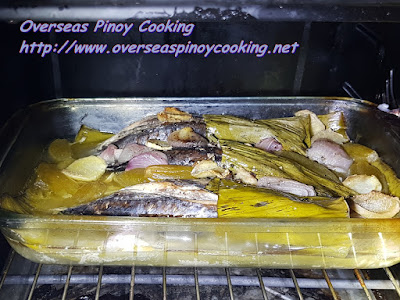 Baked Tulingan, Sinaing na Tulingan Style - Oven Baked