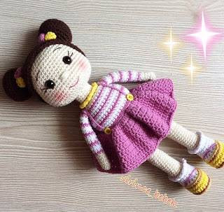 PATRON GRATIS MUÑECA AMIGURUMI 37642