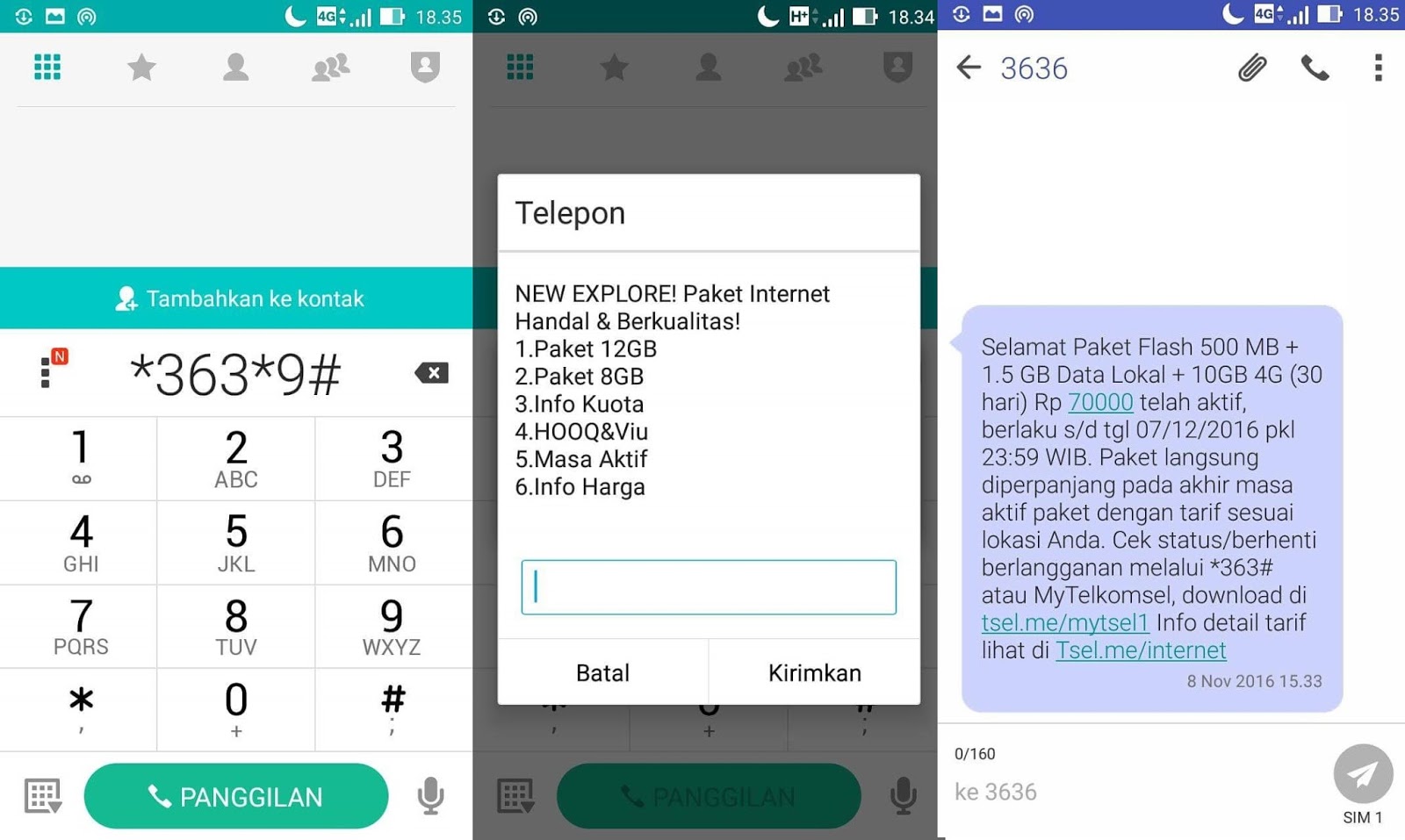 Paket Rahasia Internet Telkomsel Kuota Super Murah Terbaru ...