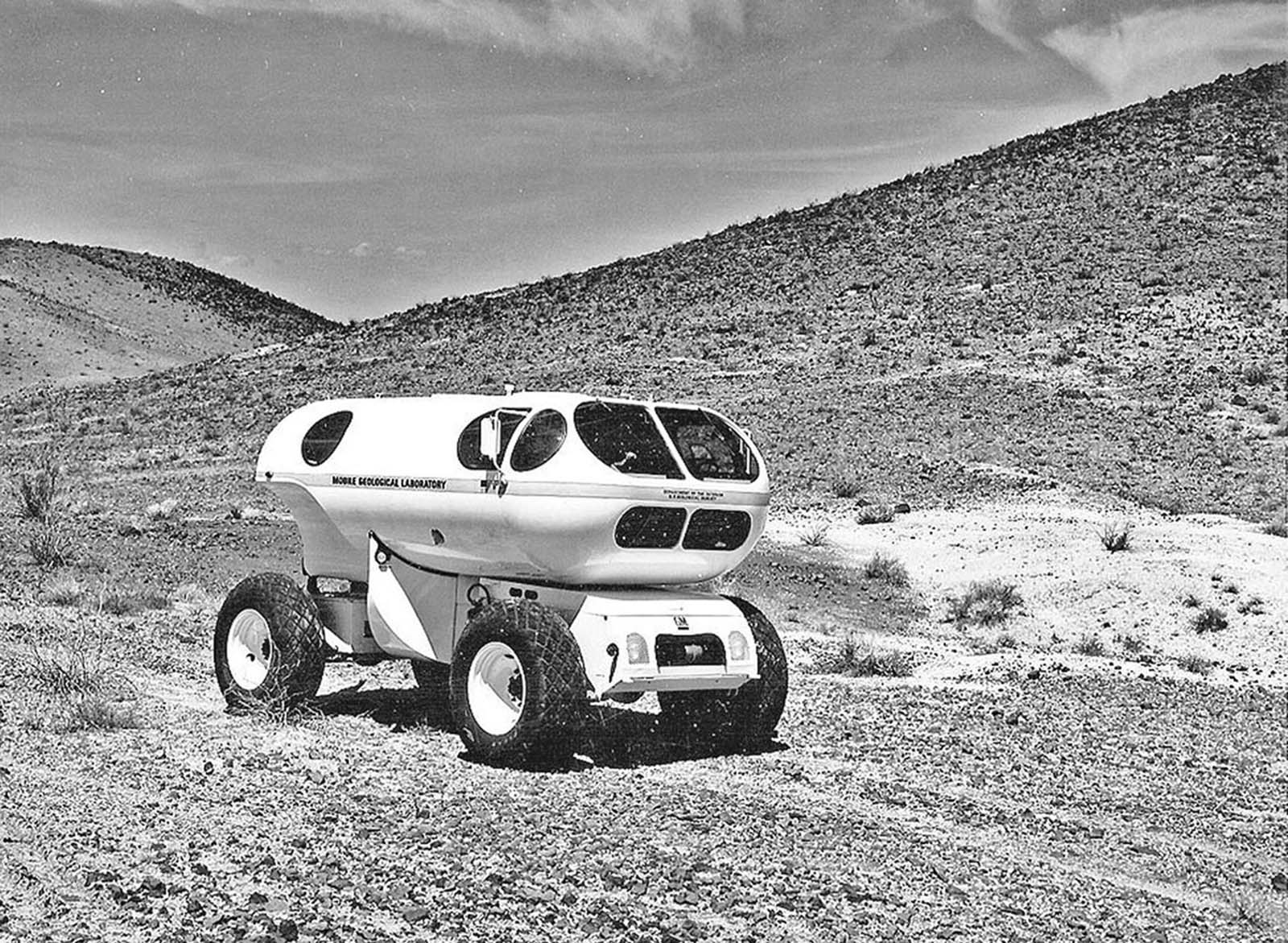 Apollo program astronauts training in Arizona for the Moon missions  1960s - 83