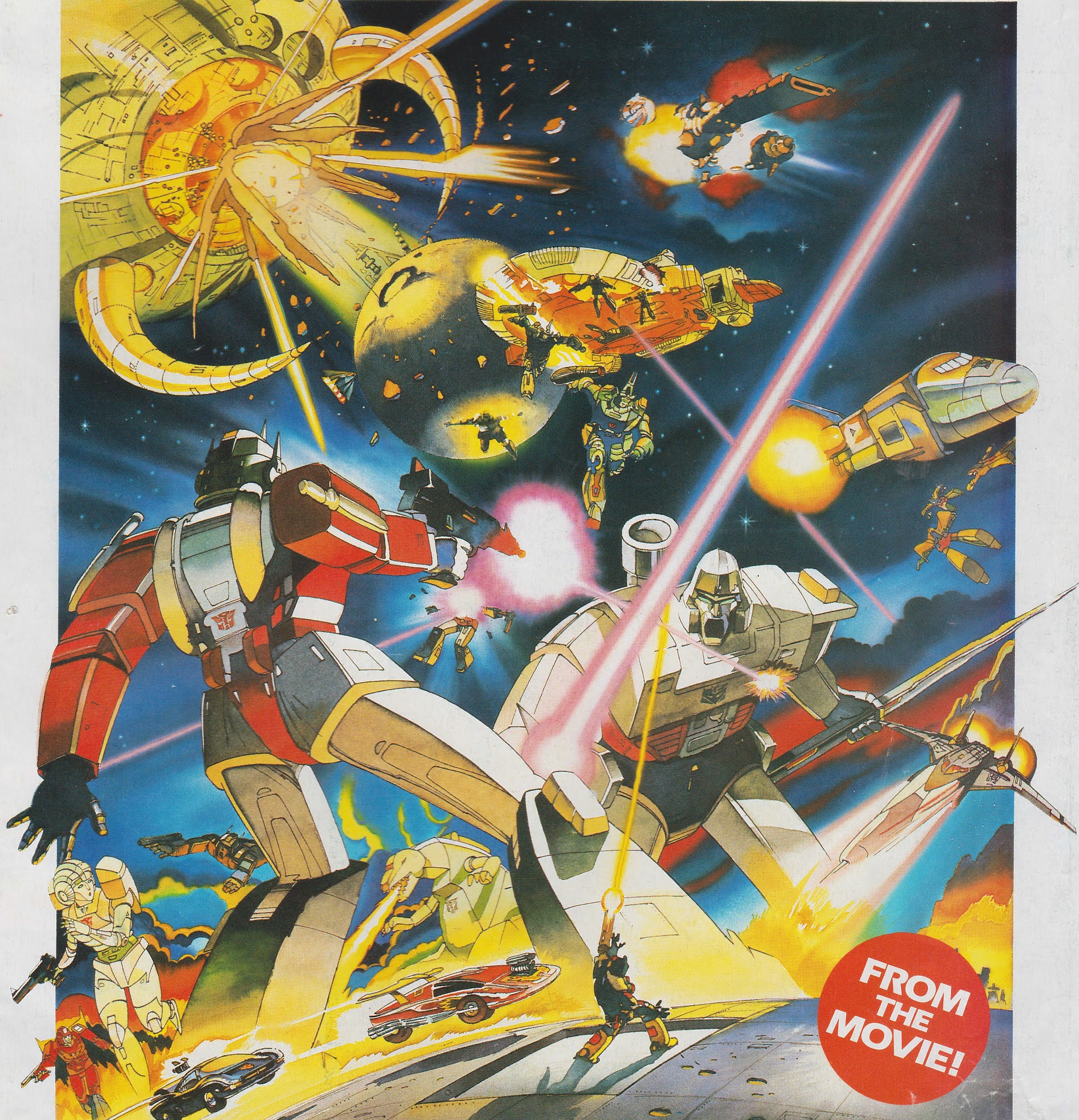 Transformers The Movie Poster Magazine