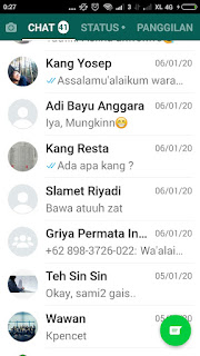 cara mengatasi kontak whatsapp berubah
