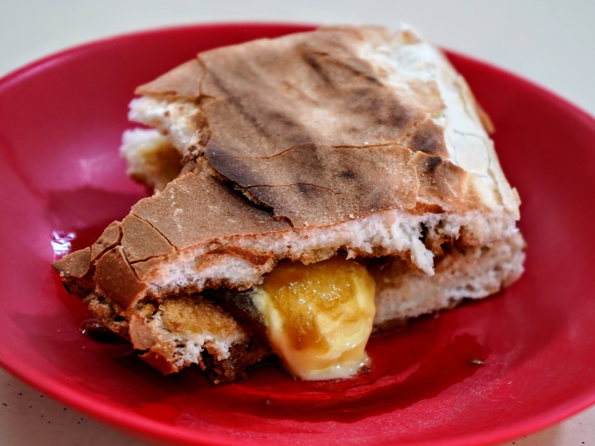 Charcoal Traditional Toast 24 Sin Ming Road Champions League Kaya Butter Toast Benchmark Johor Kaki Travels For Food