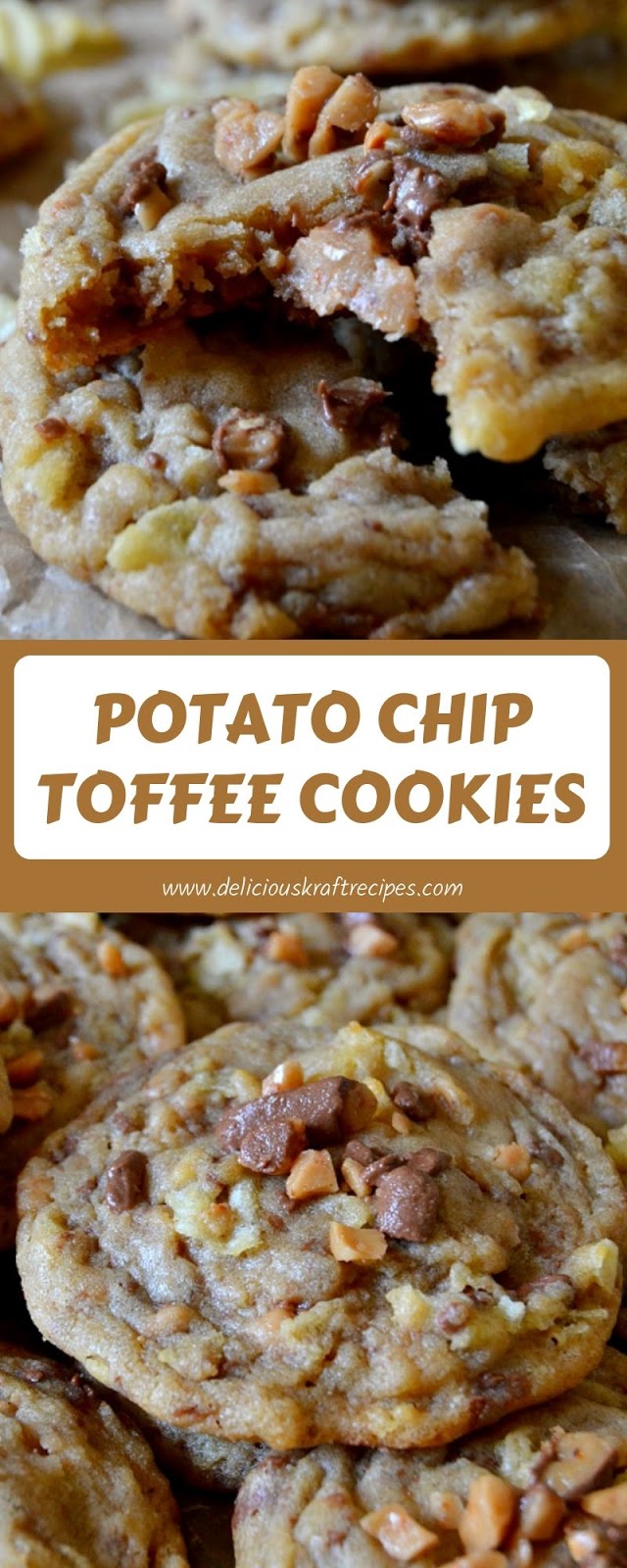 POTATO CHIP TOFFEE COOKIES