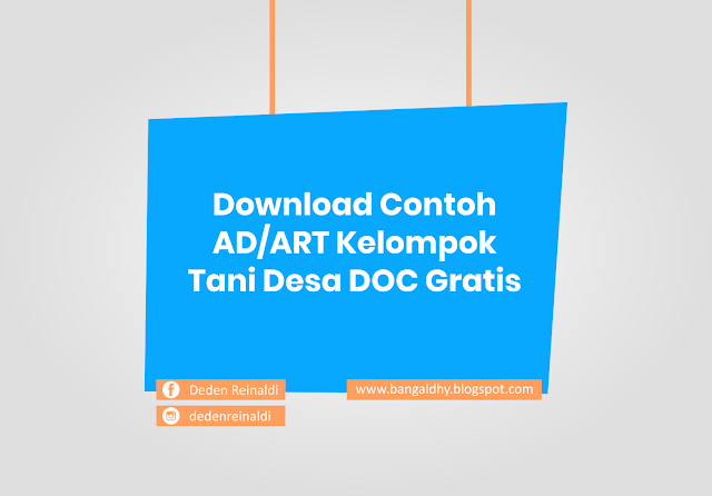 Download Contoh AD ART Kelompok Tani Desa DOC Gratis
