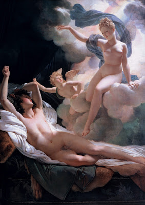 Μορφεύς, god of dreams. Courtesy Wiki "Morpheus & Iris" by Pierre-Narcisse Guérin 