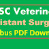 OPSC Veterinary Assistant Syllabus PDF Download