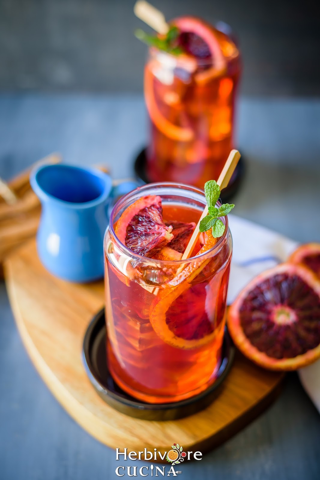 Herbivore Cucina Blood Orange Iced Tea