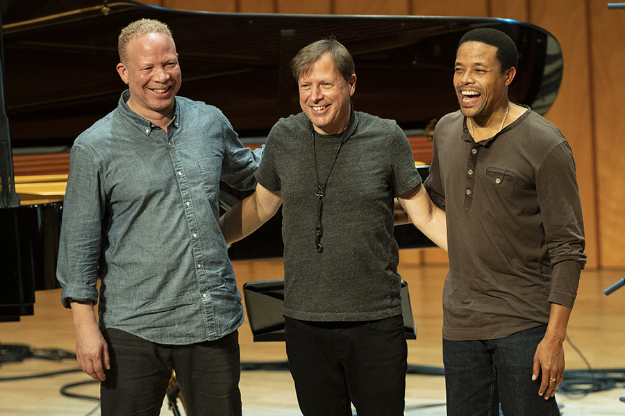 Craig Taborn, Chris Potter i Nasheet Waits, Conservatori del Liceu, Barcelona, 23-oct-2021