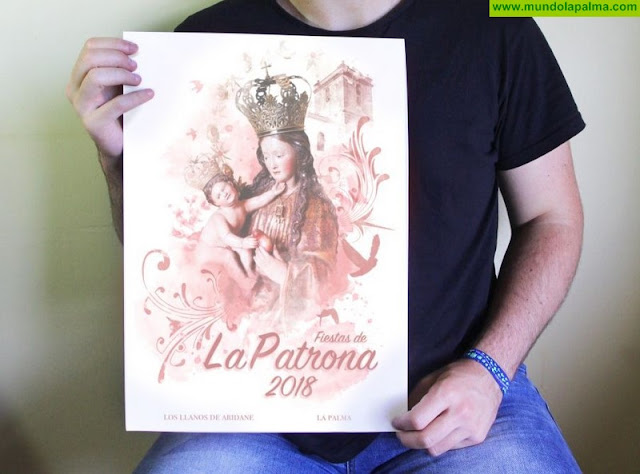 Mario Martín Remedios gana el concurso del cartel de las fiestas de La Patrona de Los Llanos de Aridane