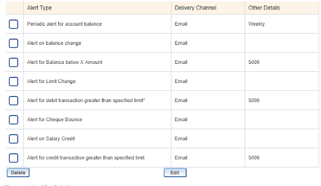 HDFC Instalerts LittleSavings - How to disable HDFC Instalerts