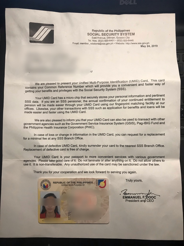 Sss Id Card Replacement