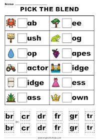 English for Kids Step by Step: Beginning Consonant Blends and Digraphs