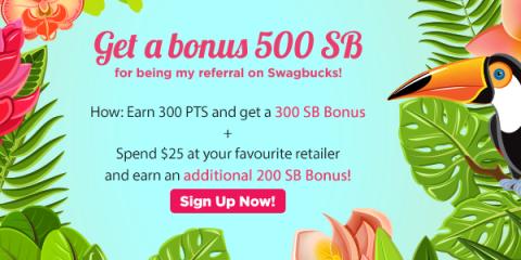 Image: Swagbucks, the rewards site where you earn points (called SB) for things you're probably doing online already, like searching, watching videos, discovering deals, and taking surveys