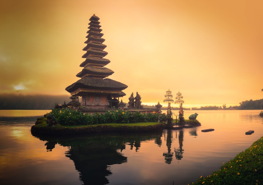 Magical afternoon in Indonesia.