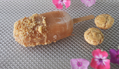 Pfirsich-Eis am Stiel Eis am Stiel