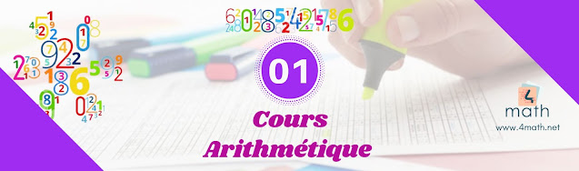 Cours Arithmétique et exercices