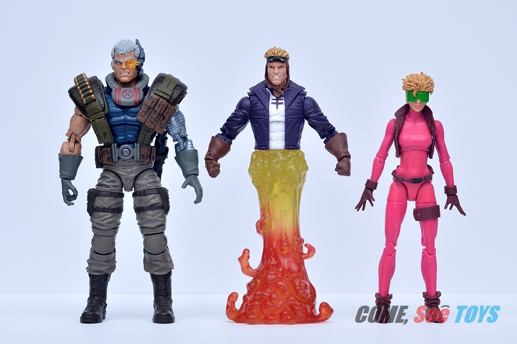 Come, See Toys Marvel Legends Series Boom Boom & Cannonball (Wendigo BAF)