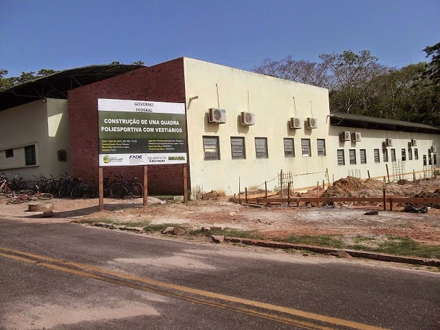 Portal Da Educa o De Buriti Dos Lopes Quadra Poliesportiva Est Sendo 