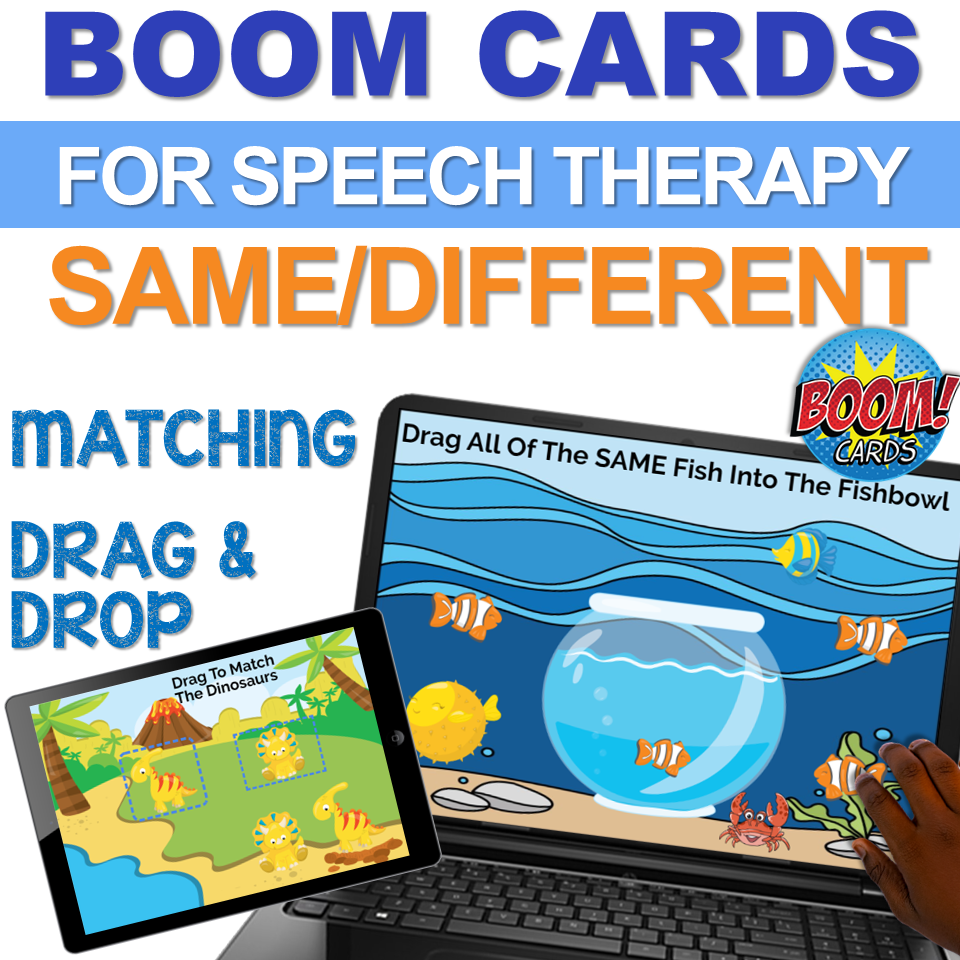 Boom Cards For Speech Therapy PREK 1st Grade
